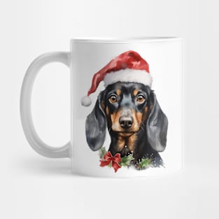 Christmas Dachshund Mug